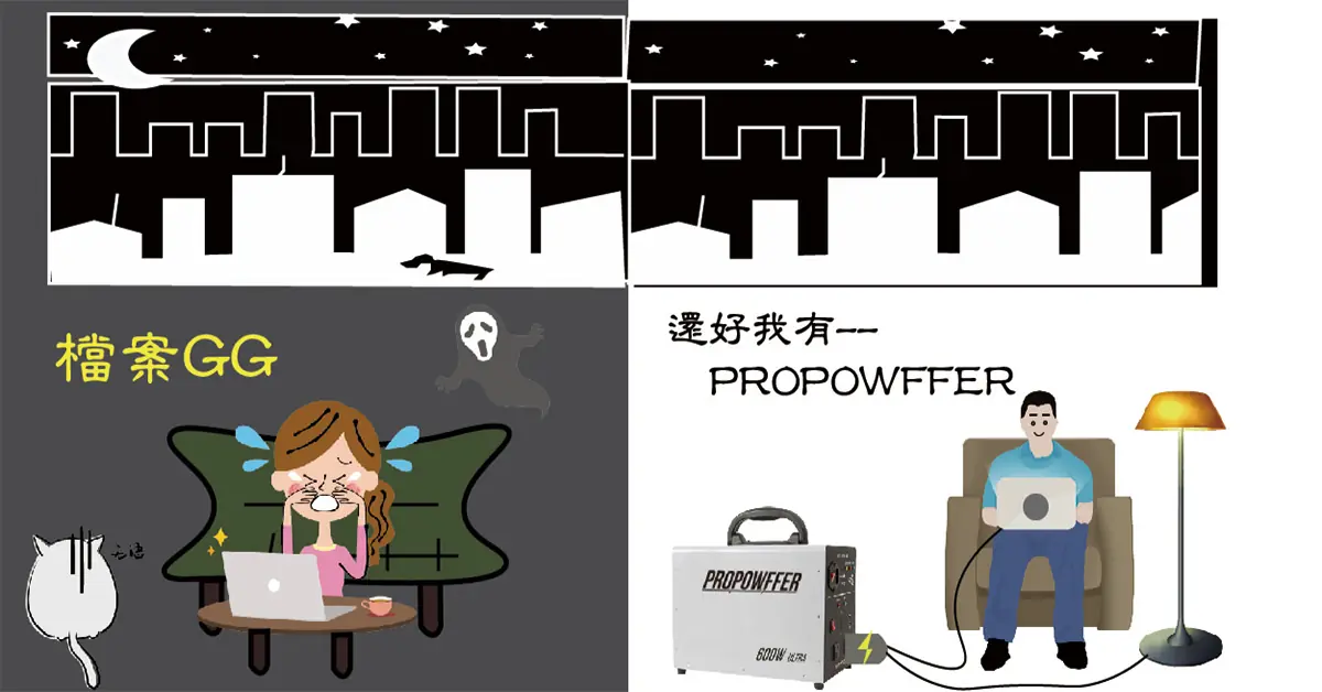 臨時停電，缺電，颱風