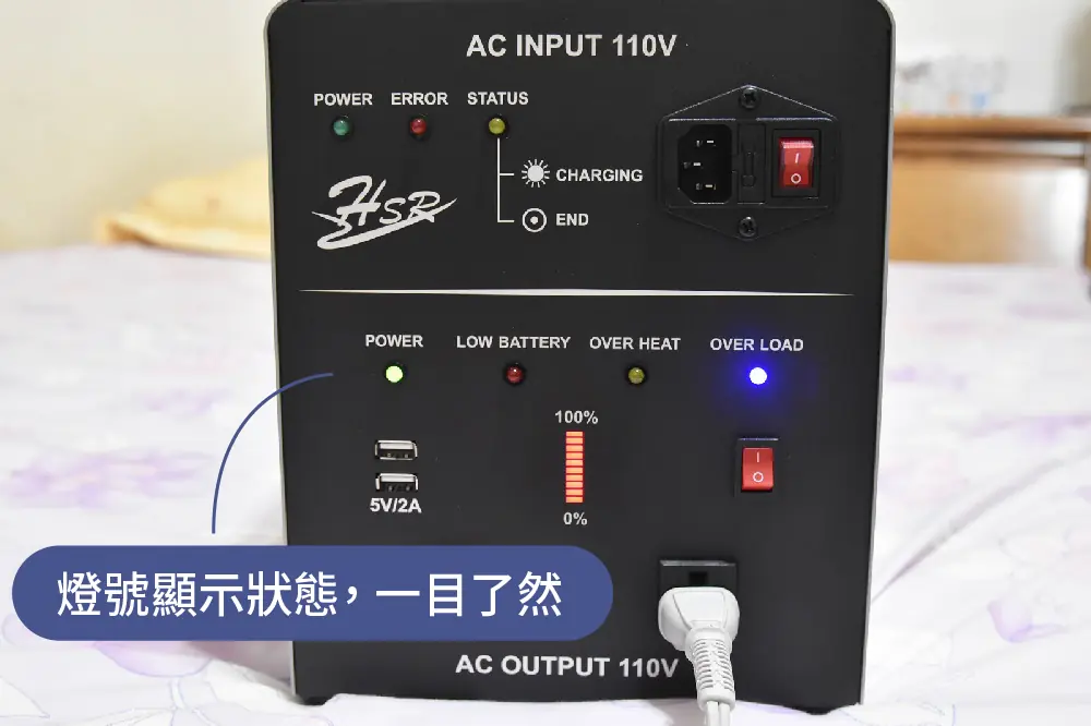 氧氣機電源操作介面簡單