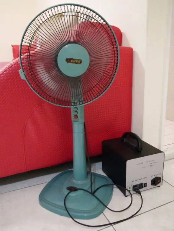 電風扇AC行動電源
